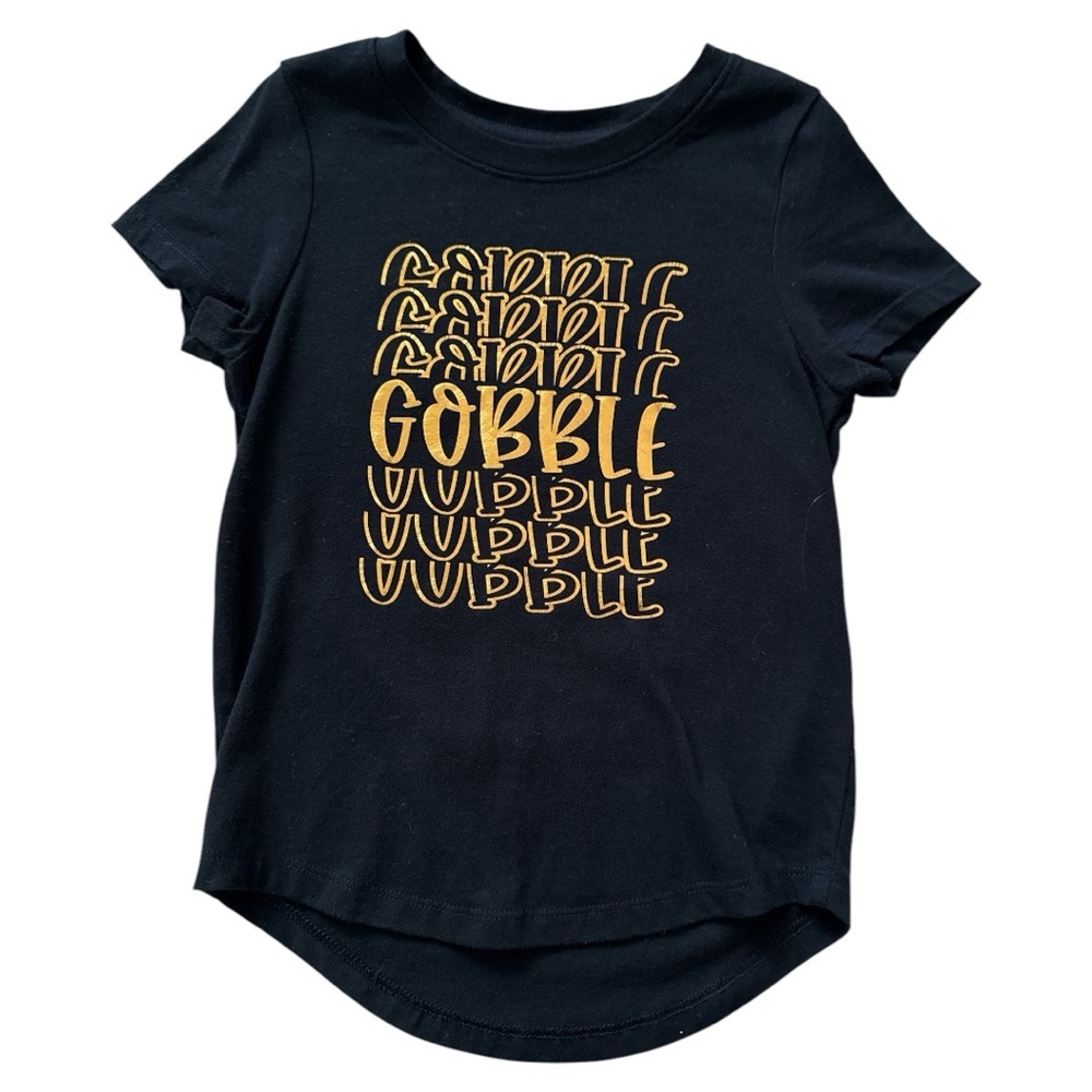 Custom made Thanksgiving toddler girls shirt size 5T